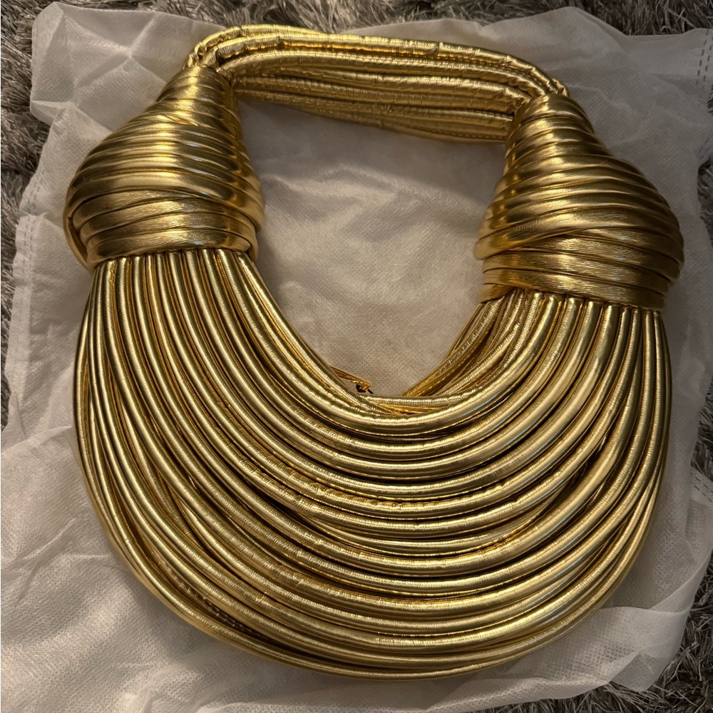 Elegant Gold Statement Purse